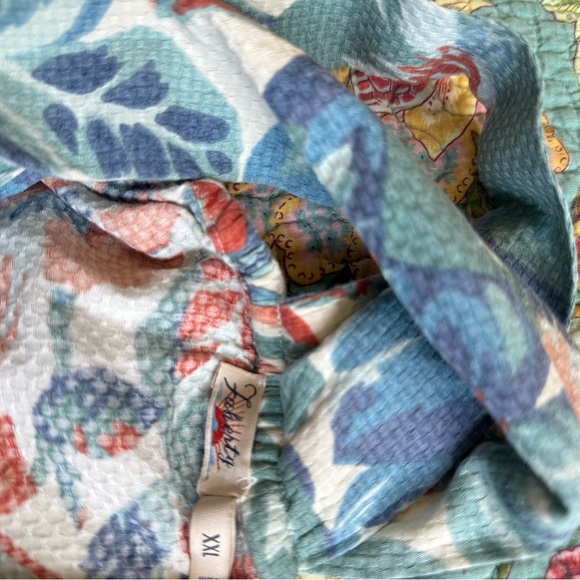 Bay Twist Dress - Paradise Blossom Floral FAHERTY xxl EUC - Picture 10 of 11